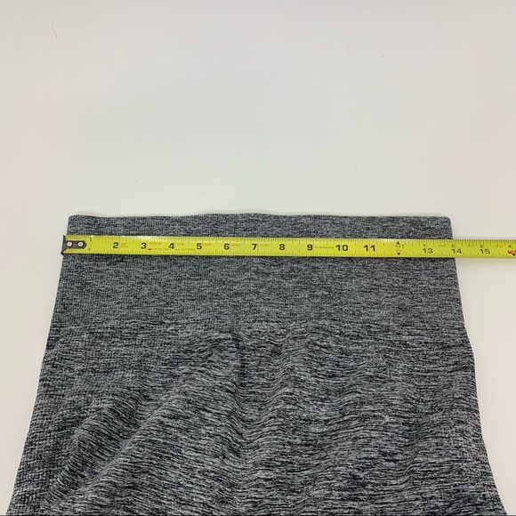 PINK Victoria’s Secret Static Gray Marled Spacedye High Waisted Leggings Large - Picture 12 of 16